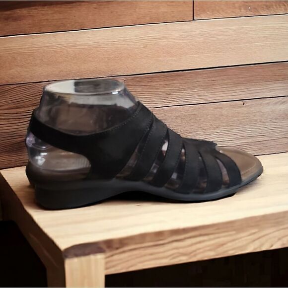 Mephisto Praline Black Nubuck Size 40 womans - Picture 4 of 7